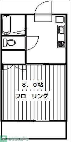 オークキャビンズ武蔵野の物件間取画像