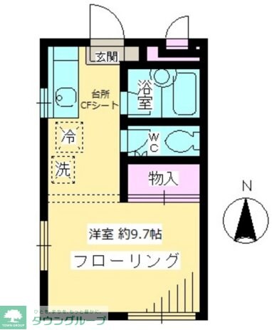 ルミエール府中の物件間取画像
