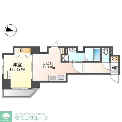 桜Flagの物件間取画像