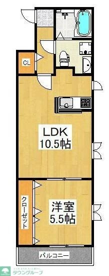 La・Felicitaの物件間取画像