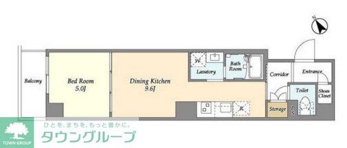 KDXレジデンス西調布の物件間取画像