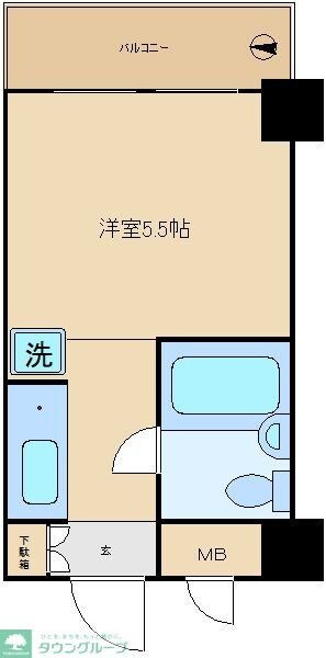 グローリア初穂武蔵境の物件間取画像