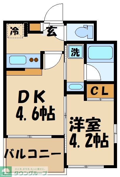ガーラアヴェニュ―調布 の物件間取画像
