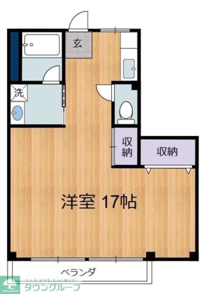 コーポラスエコーの物件間取画像
