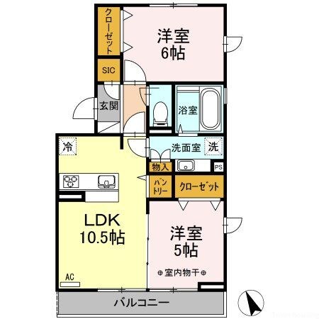 Forestの物件間取画像