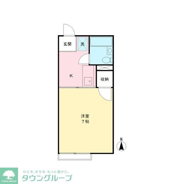 コーポウィスタリアIIの物件間取画像