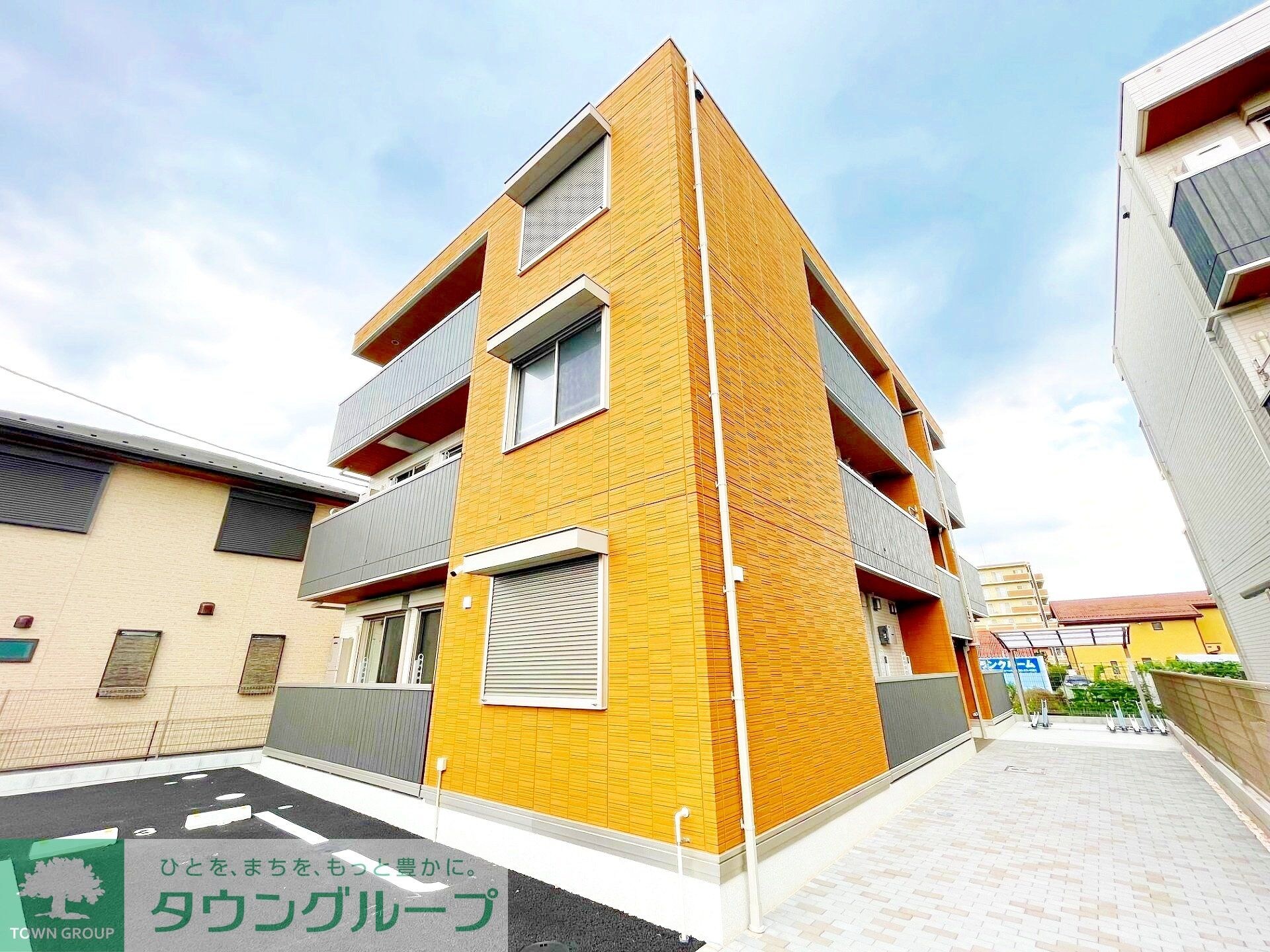 Dフラット東平山 B棟の物件外観写真