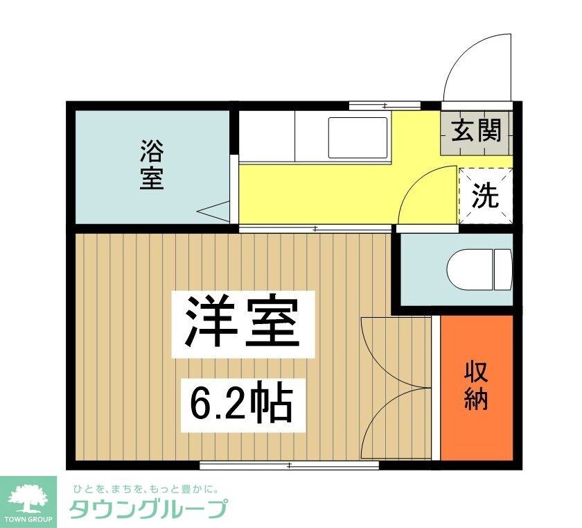 第1グリーンハイツの物件間取画像