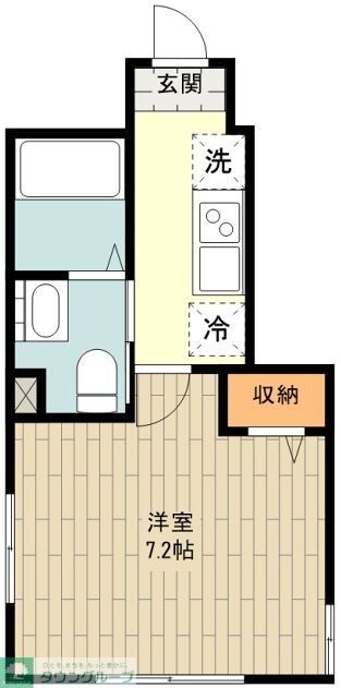 サングランツ立川の物件間取画像