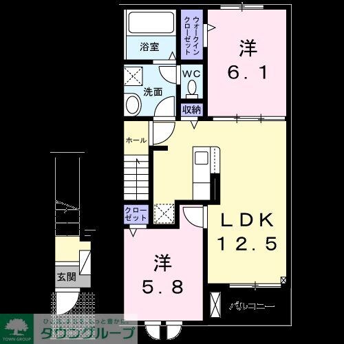 マリンの物件間取画像