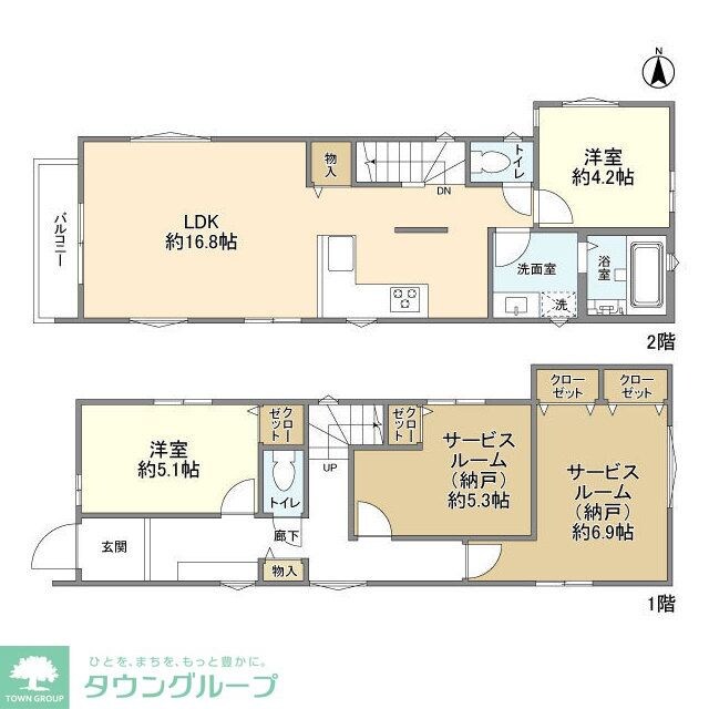 Kolet片倉#07の物件間取画像