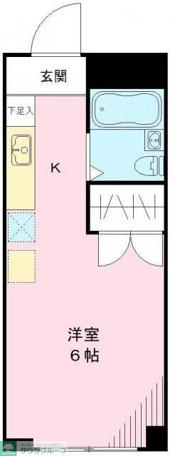 グリーンネスめじろ台の物件間取画像