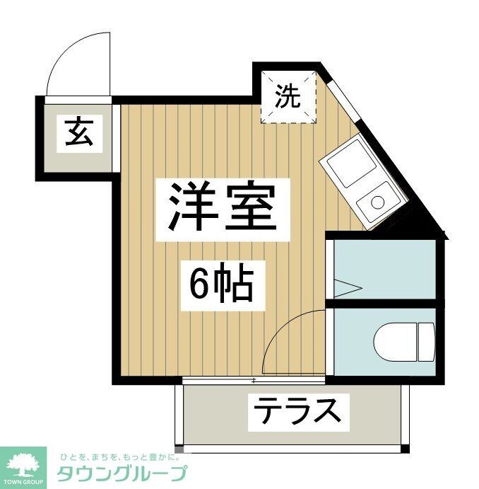 コーポ青木第7の物件間取画像