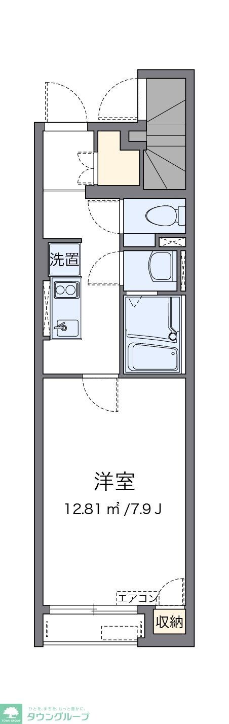 クレイノ翼の物件間取画像