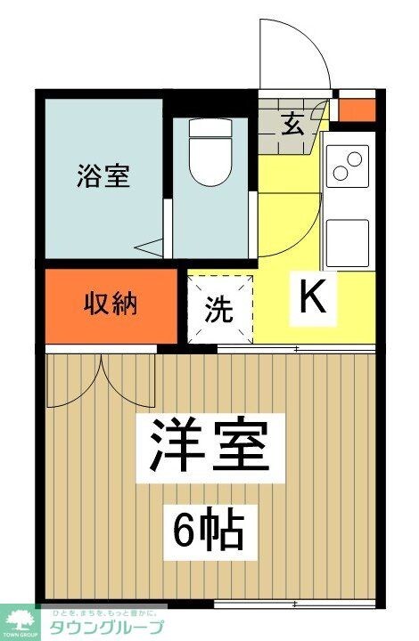 エーデルハイムの物件間取画像