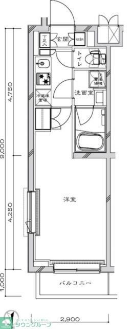 ルーブル聖蹟桜ヶ丘の物件間取画像