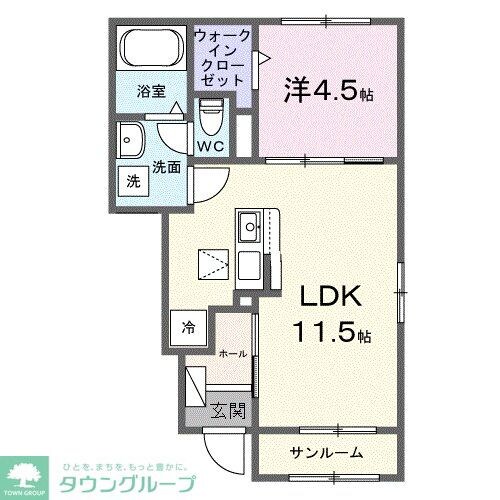 セレニテ東豊田の物件間取画像