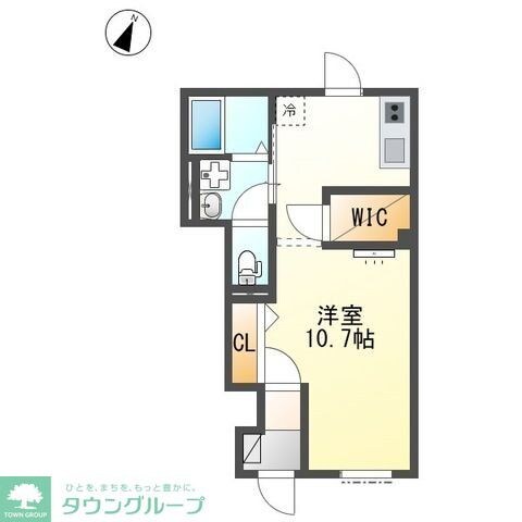 パレス北野の物件間取画像