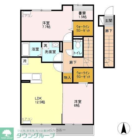 アドヴァンスKの物件間取画像