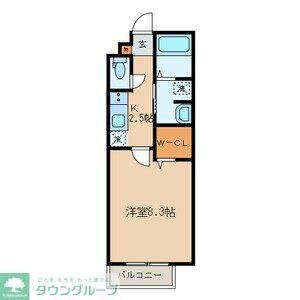 プランドール ソフィアの物件間取画像