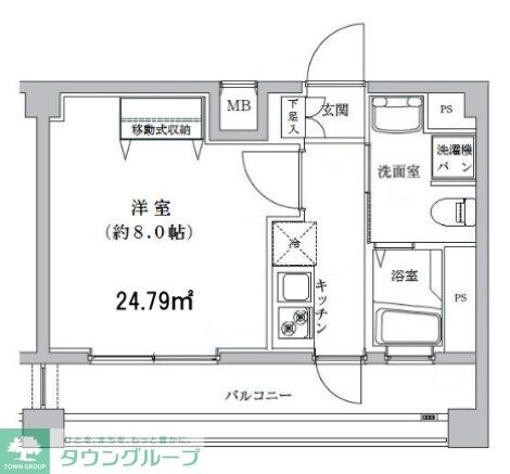 ライジングプレイス八王子みなみ野の物件間取画像