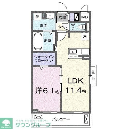 アウラティエの物件間取画像