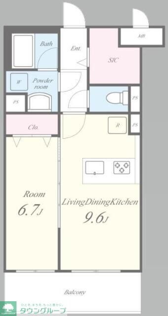 ESPERANZA TACHIKAWAの物件間取画像