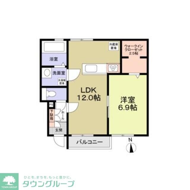 フォレストメゾン聖蹟の物件間取画像