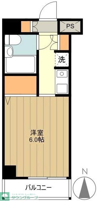 ライオンズマンション八王子北野の物件間取画像