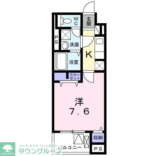 フォレストガーデン小門町の物件間取画像