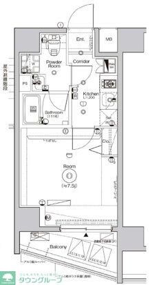 SYNEX TACHIKAWAの物件間取画像