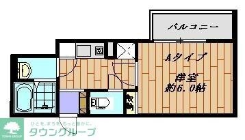 リヴテラス立川の物件間取画像