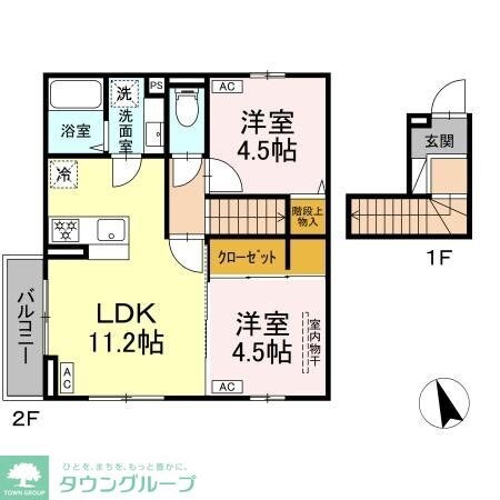 Asset-Court調布ヶ丘の物件間取画像
