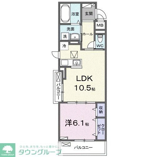 アウル吉祥寺南の物件間取画像