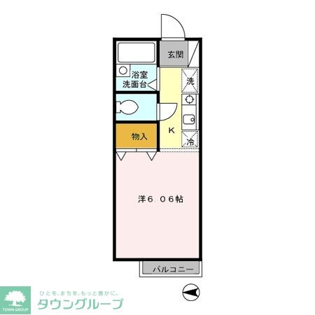 レスポワールSの物件間取画像