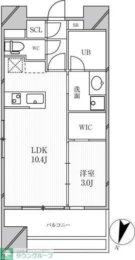GRANPASEO明大前の物件間取画像