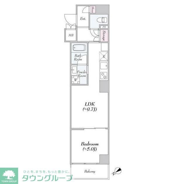 KDXレジデンス西調布の物件間取画像