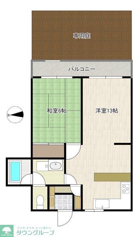 キャニオンコープ千歳船橋の物件間取画像