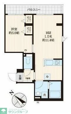 LBKの物件間取画像