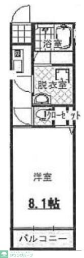 タクロスの物件間取画像