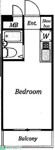 エヴェナール上北沢の物件間取画像