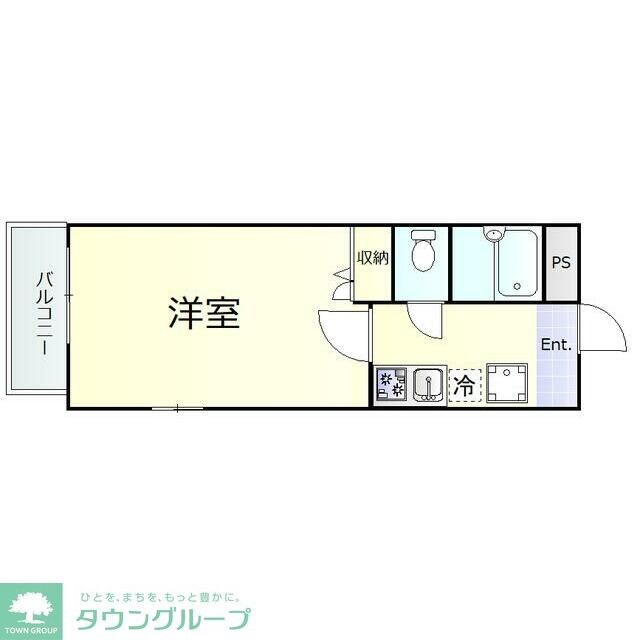 メゾン・ド・キアラの物件間取画像