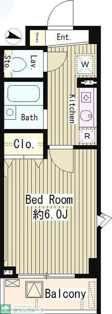 セレーノ武蔵野の物件間取画像