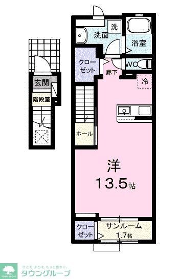 パフュームIの物件間取画像