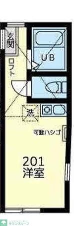 ユナイト中野島レーザーディマルコの物件間取画像