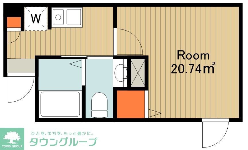Alba立川の物件間取画像