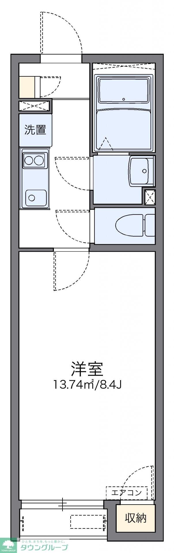 レオネクストグリーンヒルズ18の物件間取画像