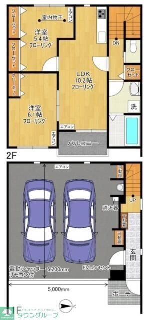 Tiercel-ティアセル-A棟の物件間取画像