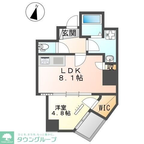 桜Flagの物件間取画像
