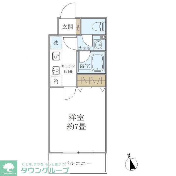 as Cabinsの物件間取画像